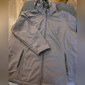 ZeroXposur Gray Performance Jacket with Hood